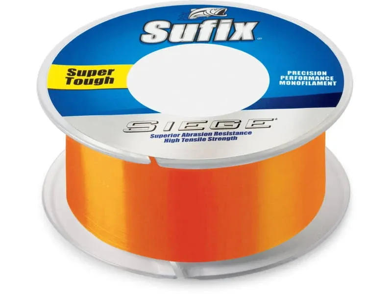 Siege Monofilament Neon Tangerine 330 yd Spool by Sufix