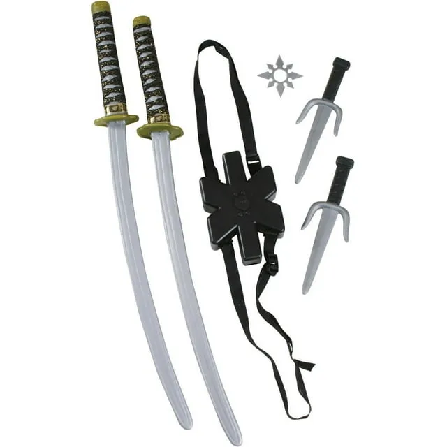 Fun World Ninja Double Sword Set