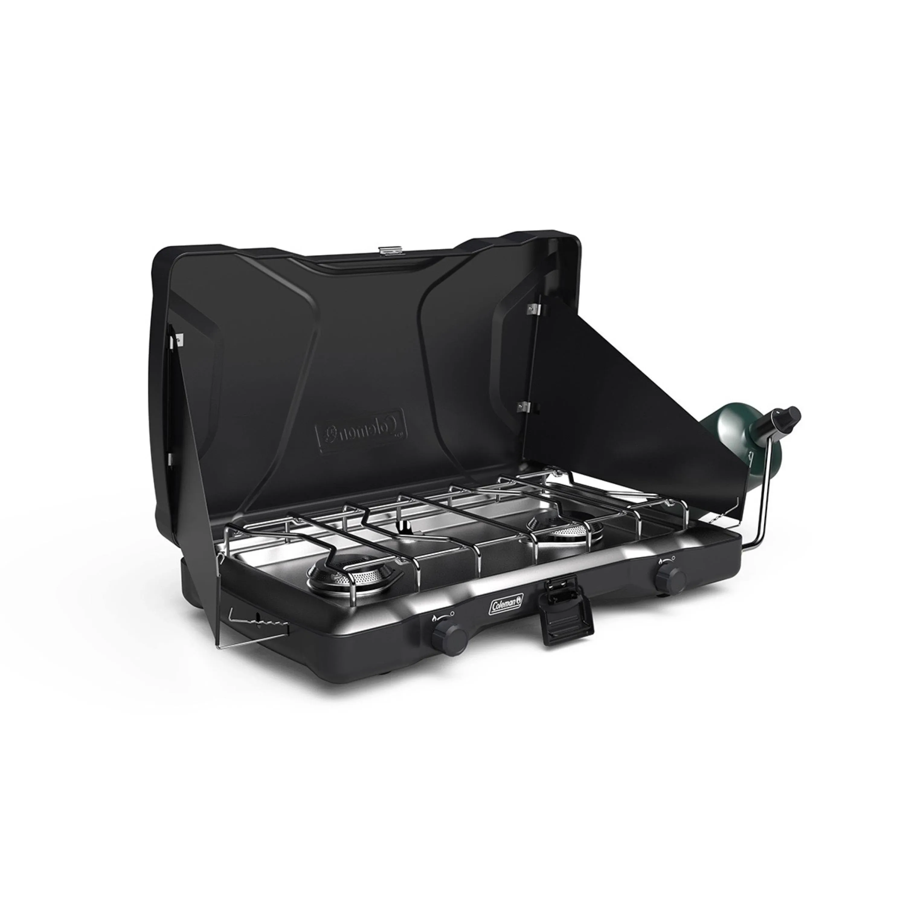 Coleman Gas Camping Stove | Triton Propane Stove, 2 Burner Black NEW