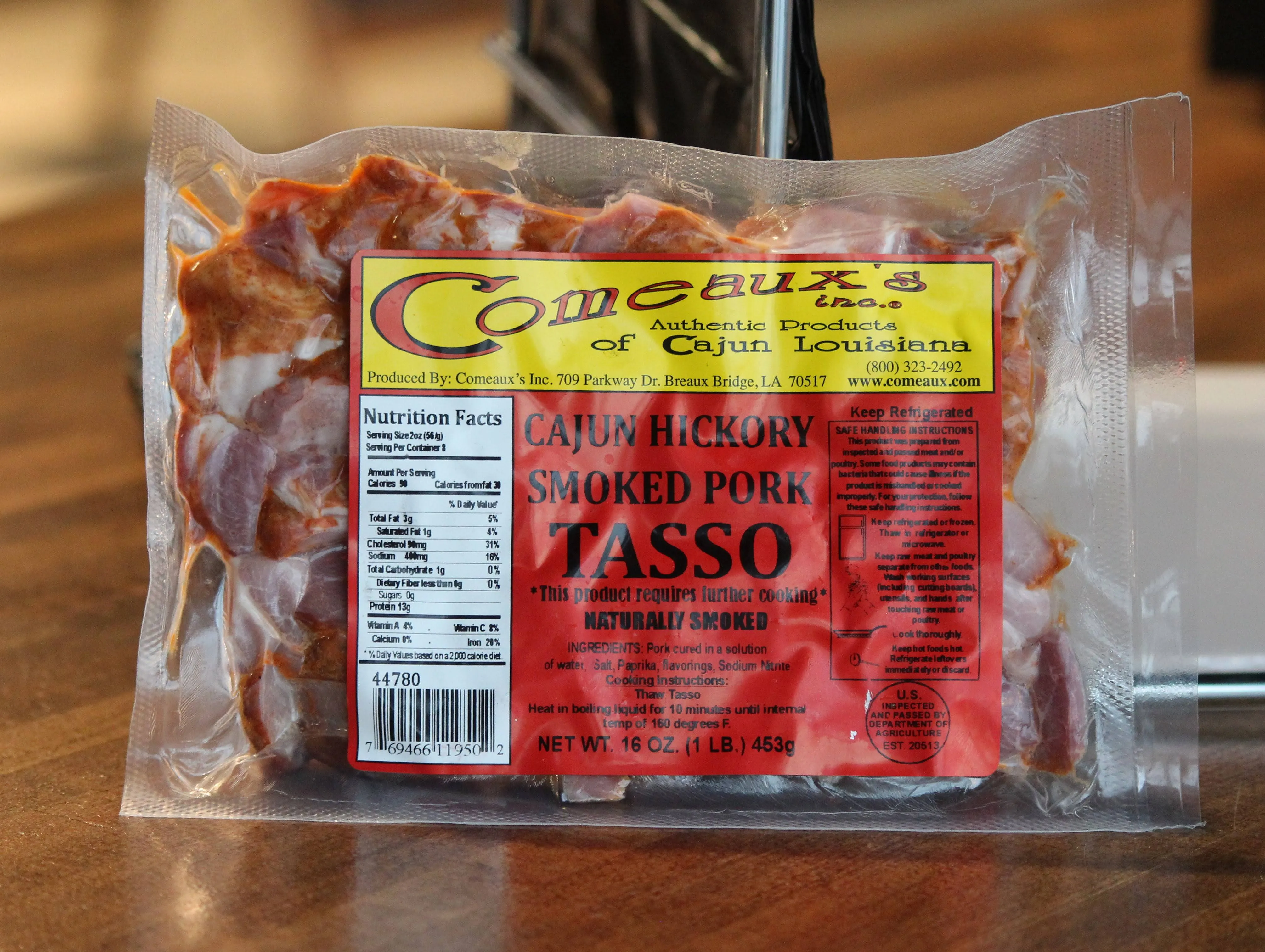 Comeaux's Pork Tasso