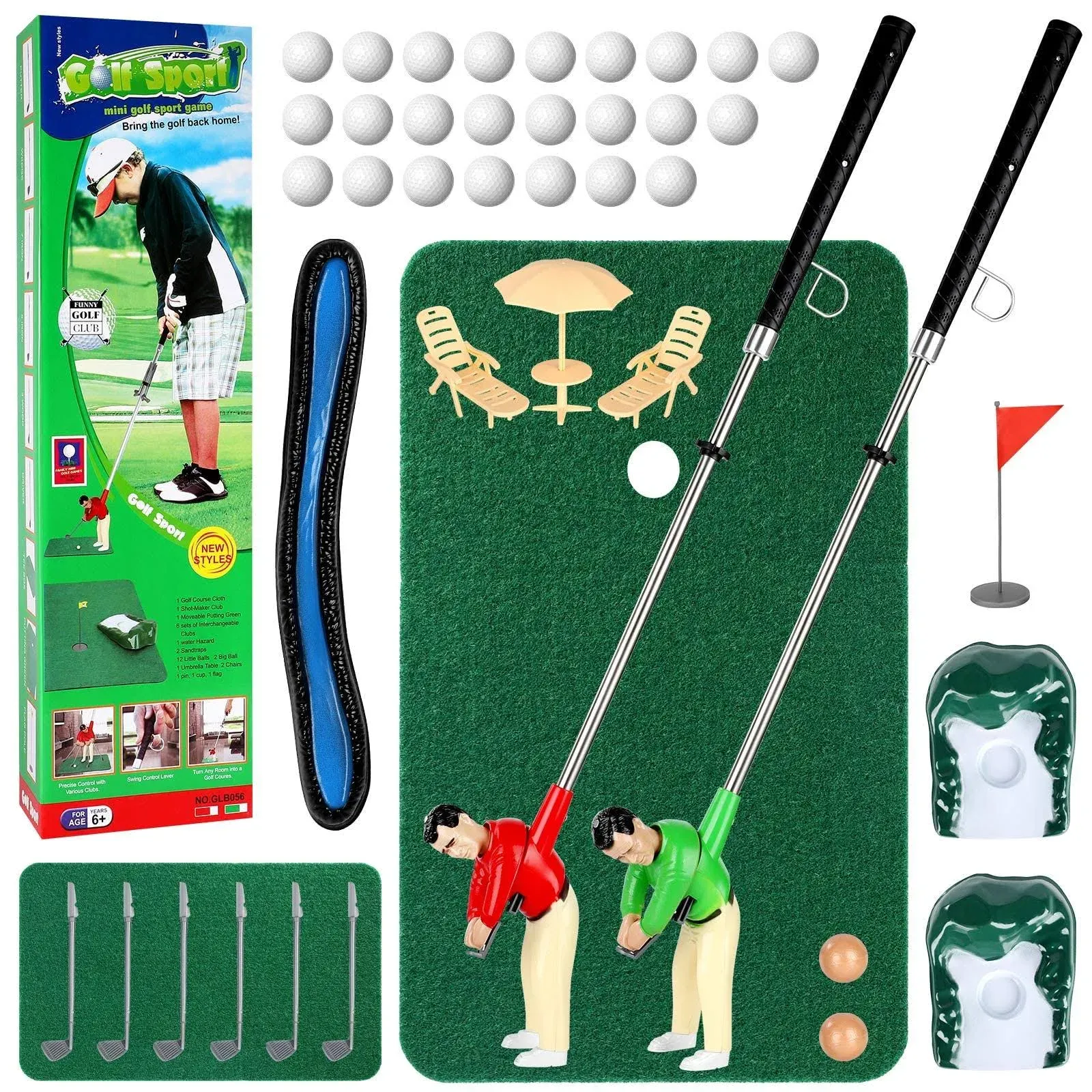 Wassteel Mini Golf Toys