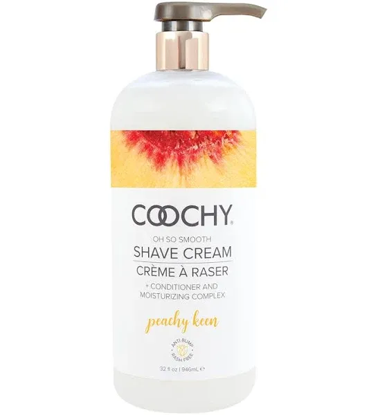 Coochy Shave Cream Peachy Keen 32 fl oz