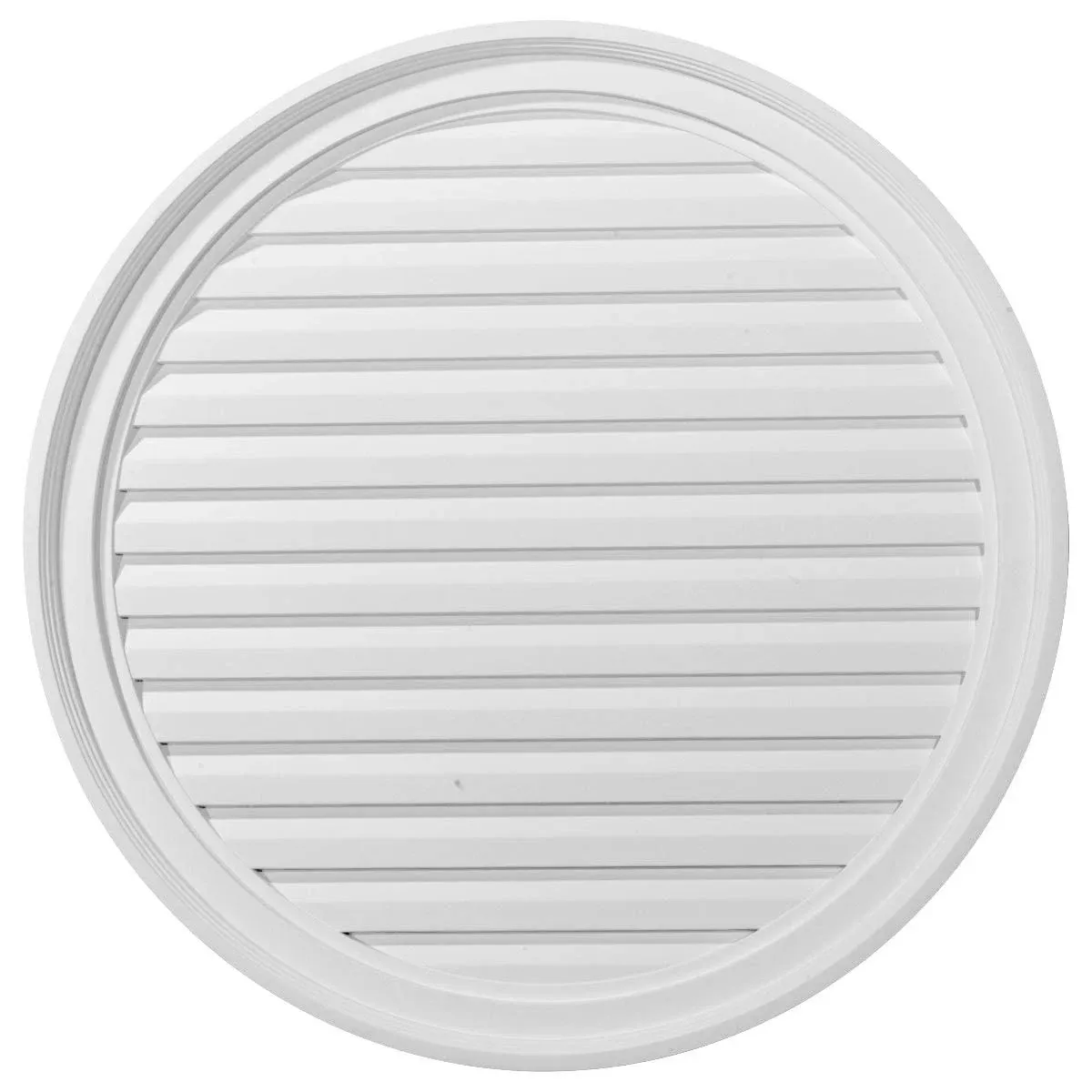 Ekena Millwork * 30´´W x 30´´H x 2 3/8´´P, Round Gable Vent Lo Factory Primed Wh