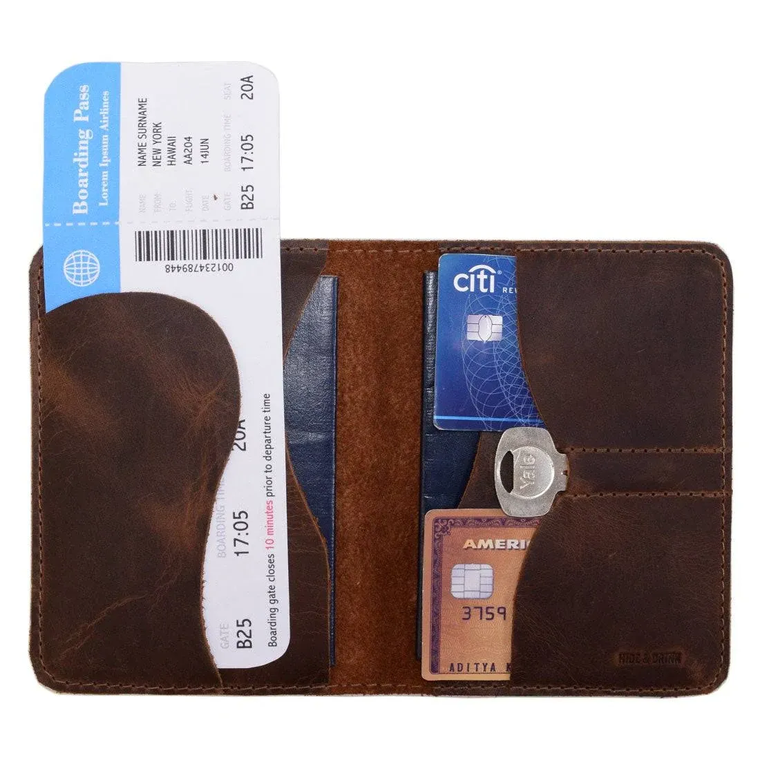 Passport Wallet W/Key Slot