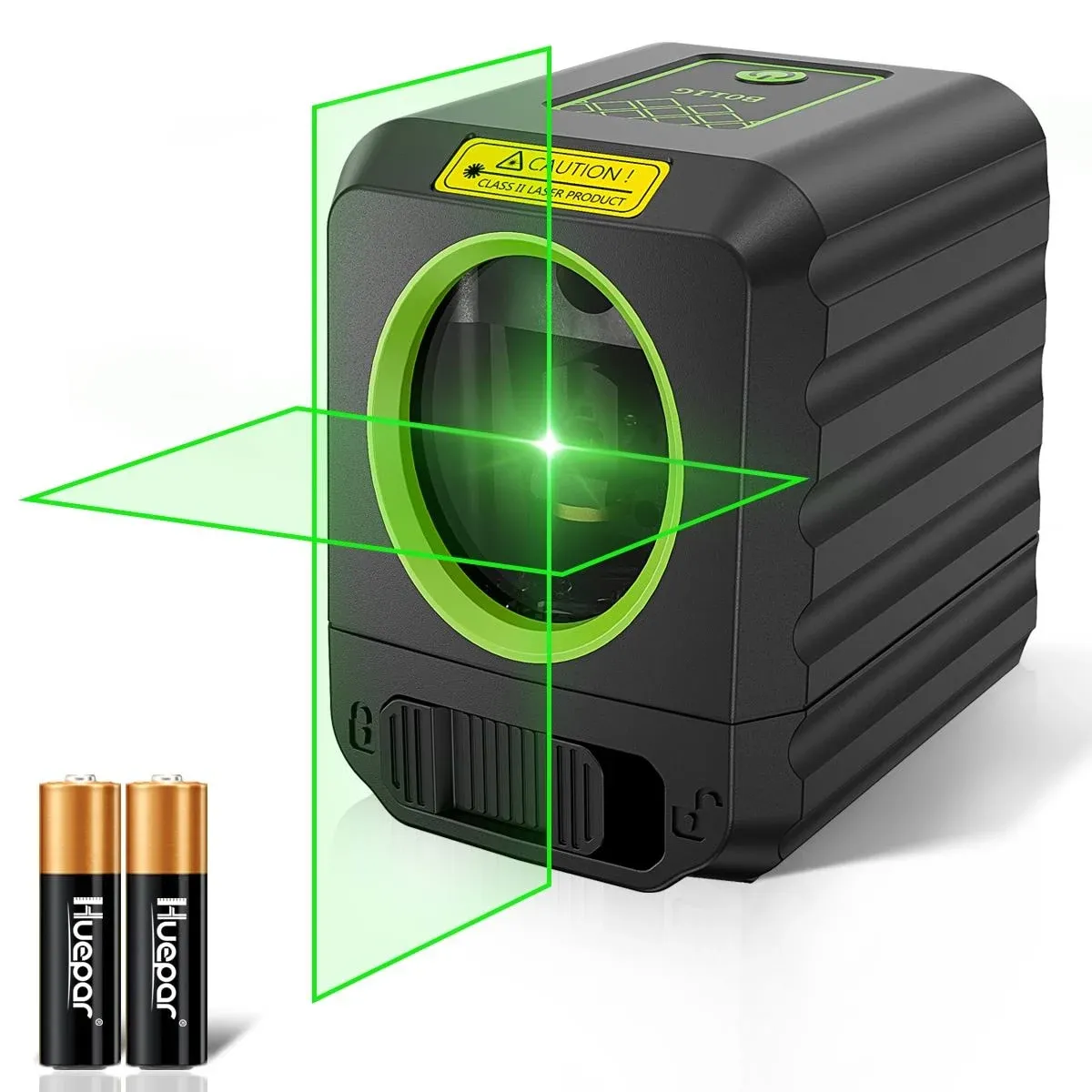 Huepar 100-ft Green Self-Leveling Cross-Line Laser Level