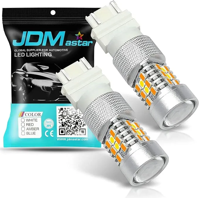 JDM Astar Extremely Bright PX Chipsets White Yellow 3157 3155 3457 4157 ...