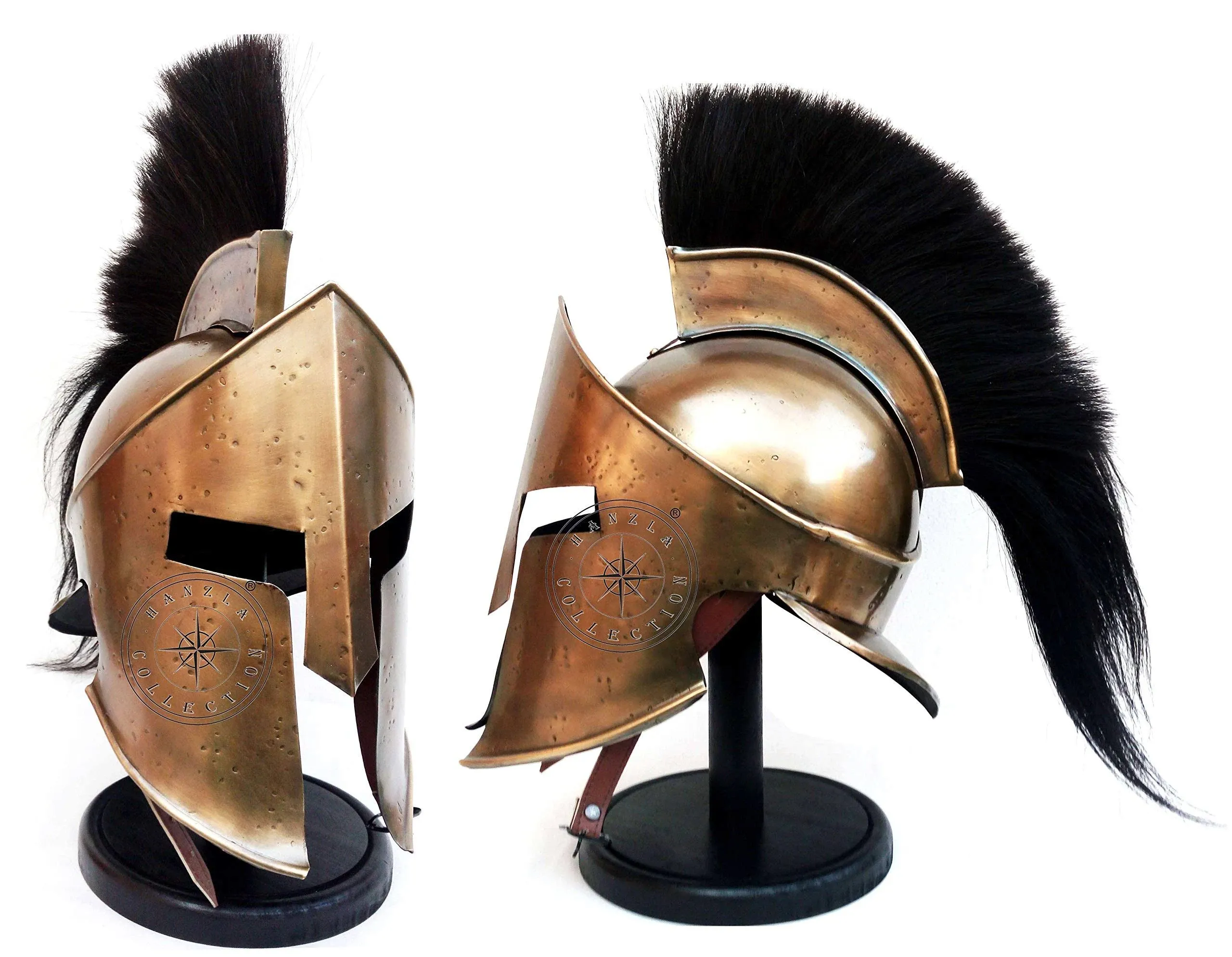 Hanzlacollection Medieval Armour King Leonidas Greek Spartan 300 Roman Helmet ...