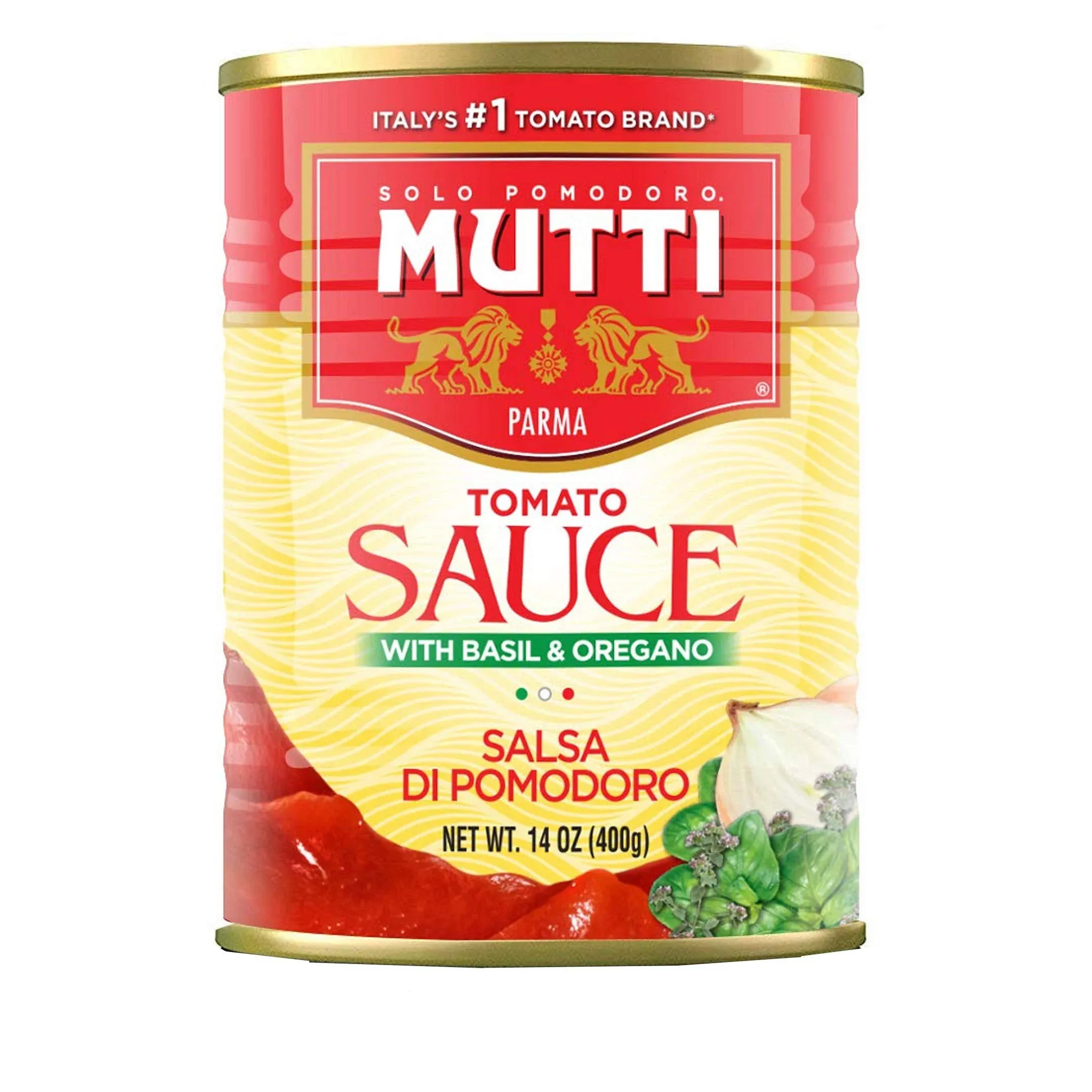 Mutti Tomato Sauce with Basil Oregano Salsa di Pomodoro 14 oz 6 Pack Italys 1 Brand of Tomatoes Canned Tomatoes V