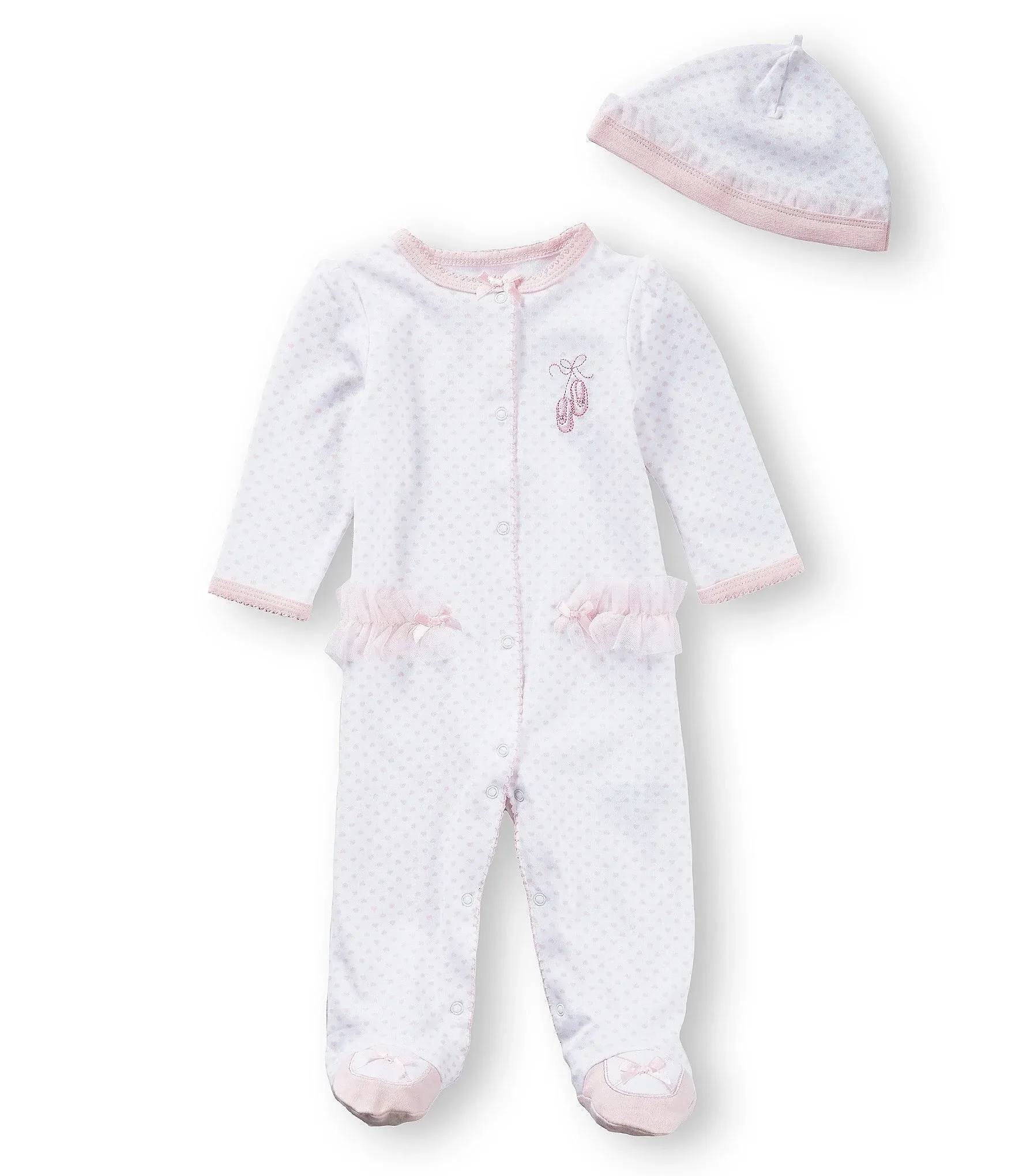 Little Me Girls' Baby Prima Ballerina Footie