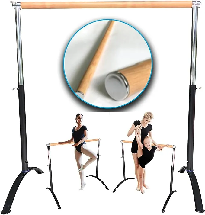 Ballet Barre Portable for Home or Studio, Height Adjustable Bar for Stretch, ...