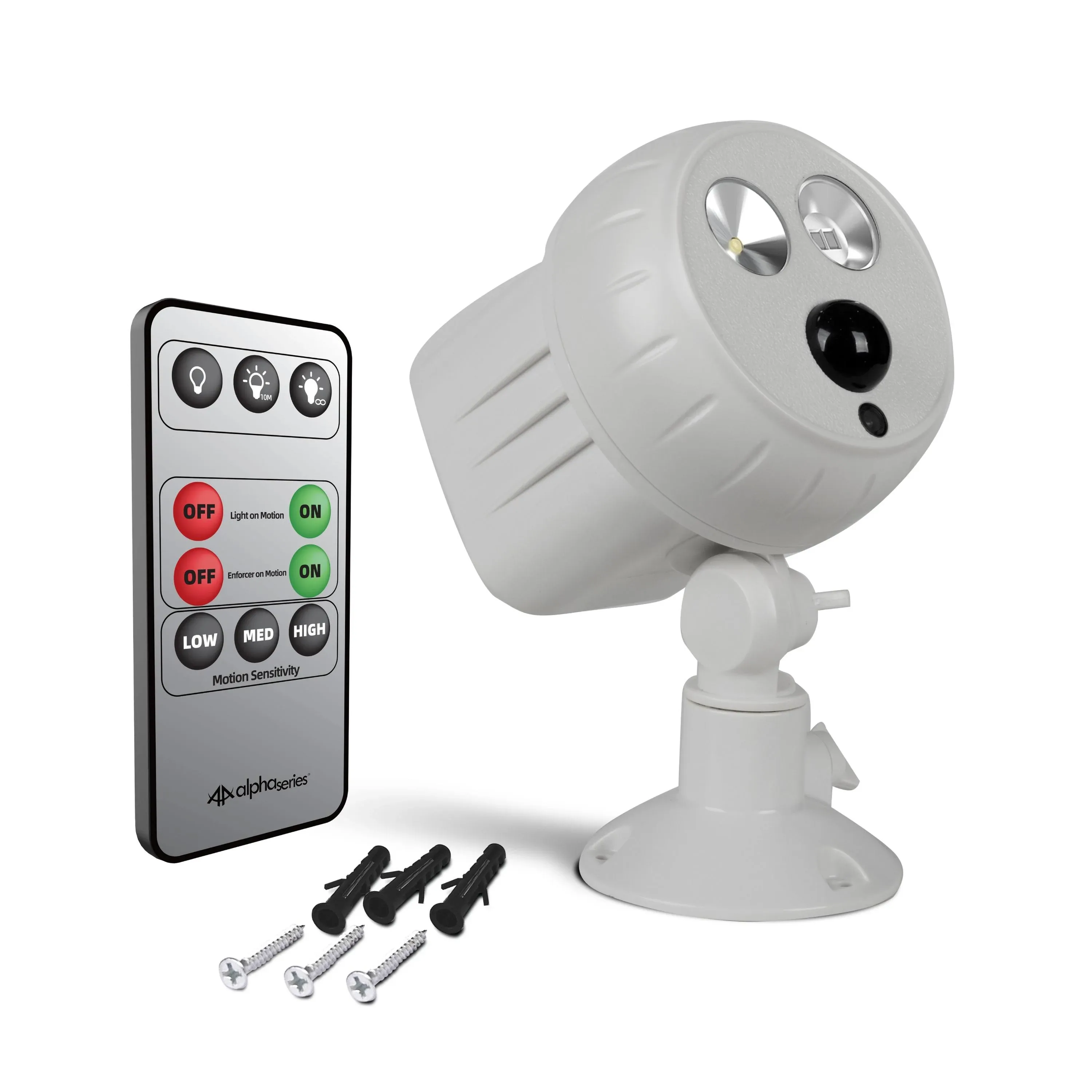 Swann Alpha Series Wireless Motion Sensor Spotlight w/Remote Control