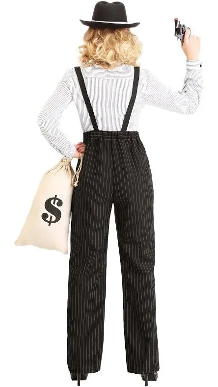 Gangster Lady Costume for Women