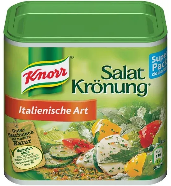 Knorr Salat Kroenung Italian Art Vinaigrette Mix- Container For 2.1 L