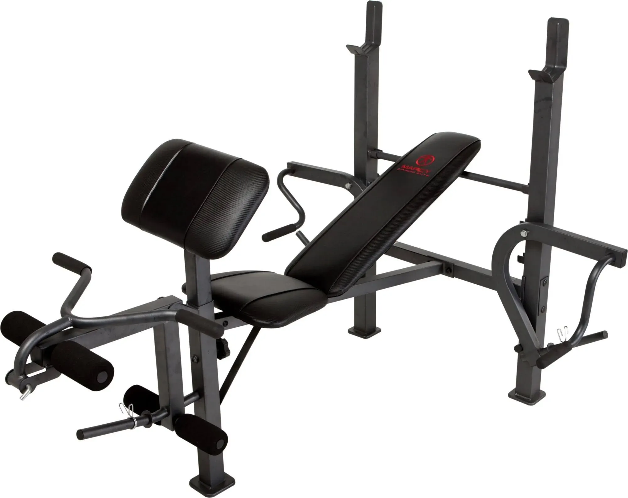 Standard Weight Bench | Marcy Diamond Elite MD-389 Leg Developer Preacher Curl