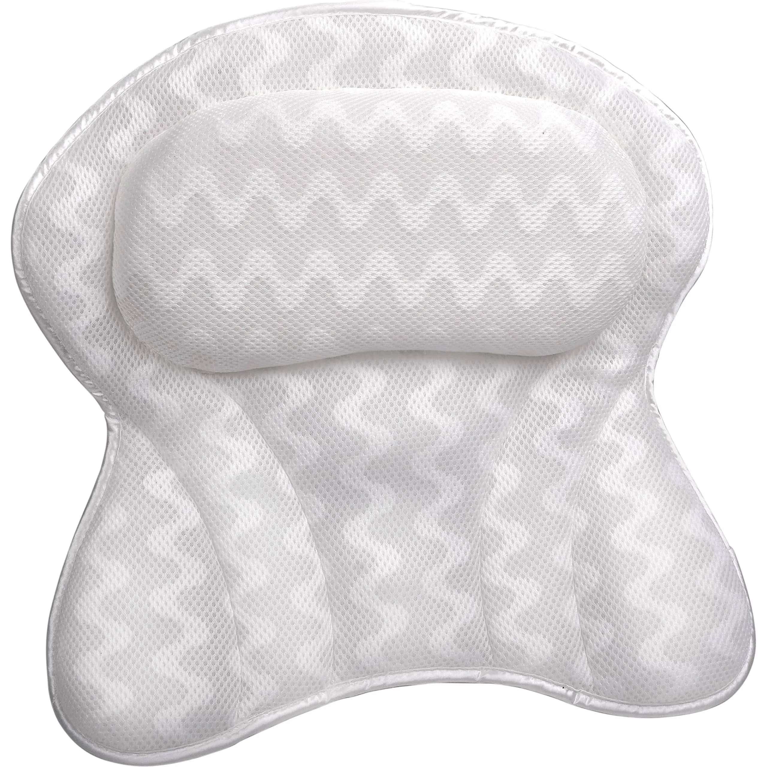 Ergonomic Spa Bath Pillow for Bathtub with Cushioned Support, New