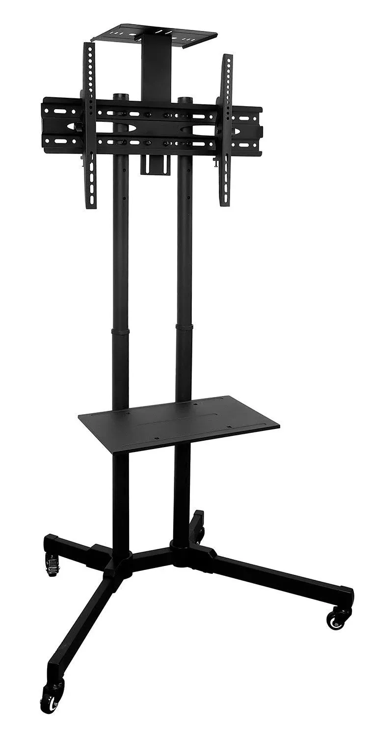 Mount-It! MI-876 Height Adjustable Mobile TV Cart