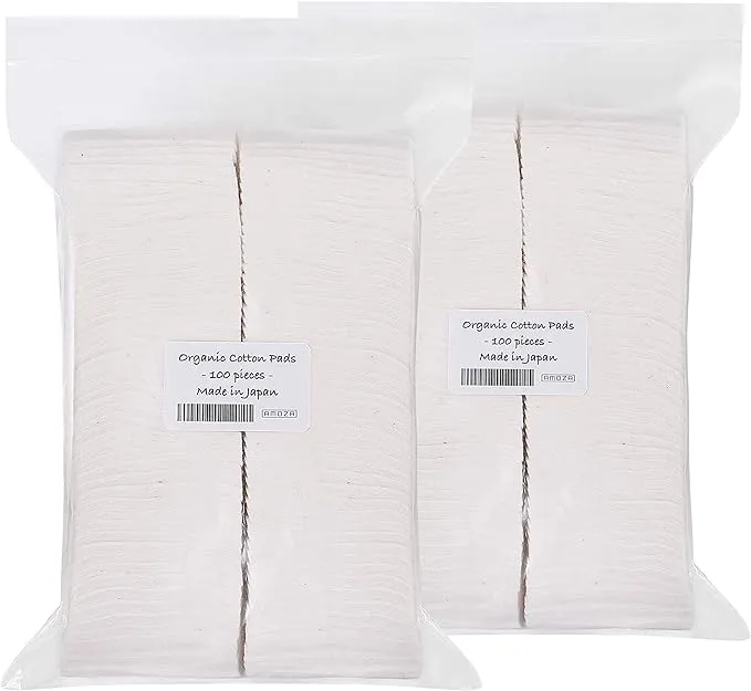 Amoza Japanese Organic Cotton Pads