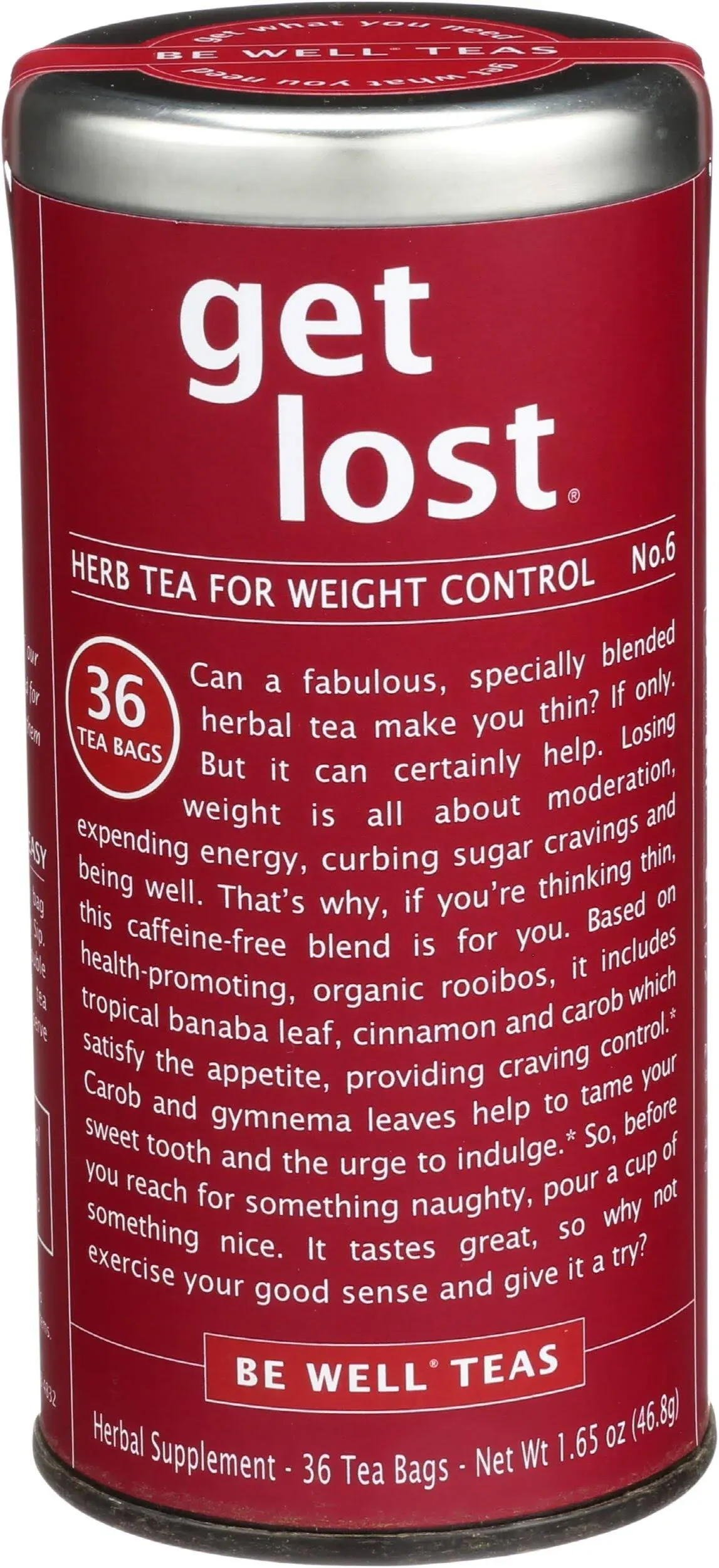 Be Well Get Lost Herb Tea No. 6 Bags