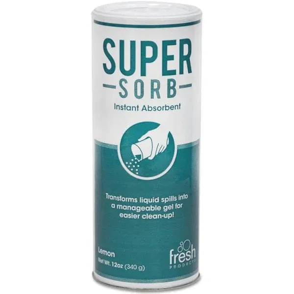 Super- Sorb Liquid Spill Absorbent Powder Shaker Can