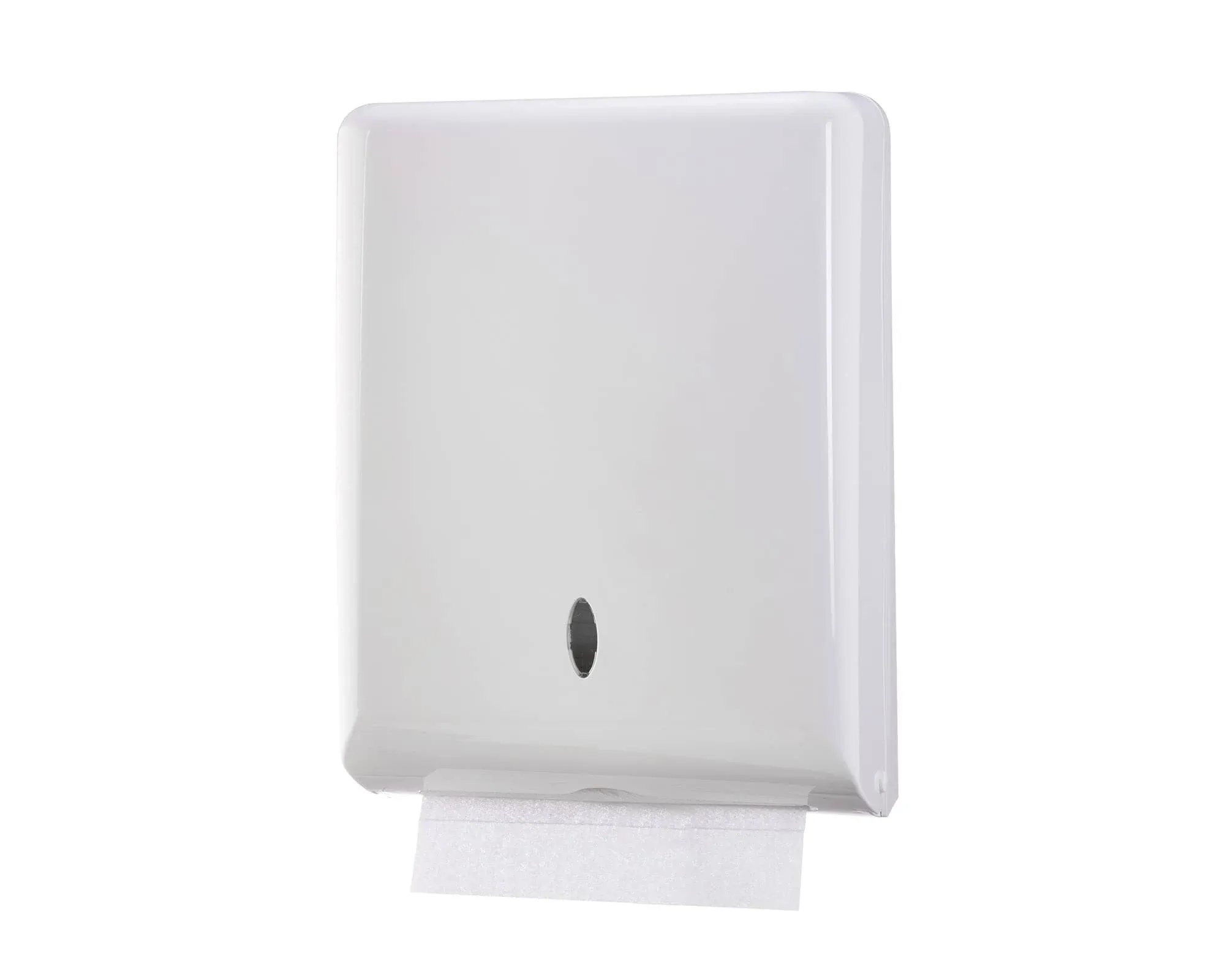 Commercial Paper Towel Dispenser Wall Mount, Holds 500 Multifold, Trifold, Z Fol