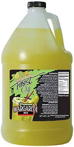 Premium Margarita Concentrate Drink Mix, 1 Gallon Bottle (128 Fl Oz)