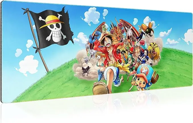 JUMANT 1 Piece Anime Mouse Pad XL - Large Gaming Mouse Pad - Anime Stuff - Anime Mouse Pad Gaming - Anime Merch - Anime Mousepad - Gaming Mousepad - Mouse Pad Anime - Anime Desk Mat - Mousepad Gaming