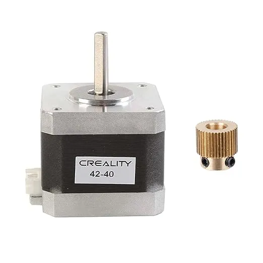 Creality 42-40 , 2 Phases 1A 1.8 Degrees 0.4 N.M Stepper Motor for 3D Printer Extruder, Compatible with E-axis of CR-10 Series and Ender-3 Series