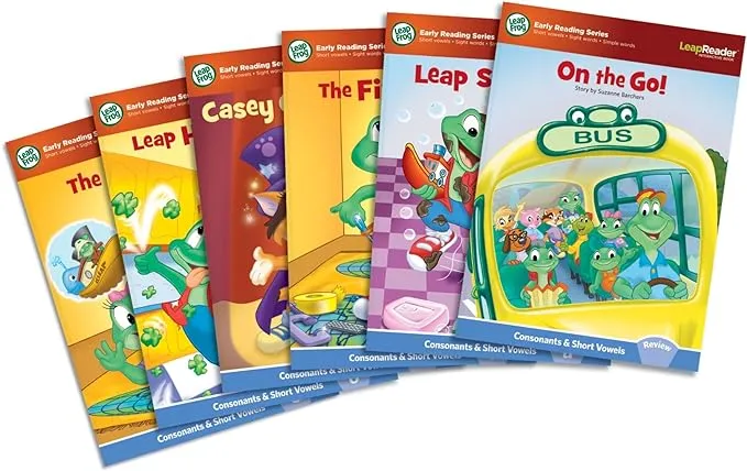 Leap Frog Tag Reading System Book Leap Hops, Pops &amp; Mops Suzanne Barchers