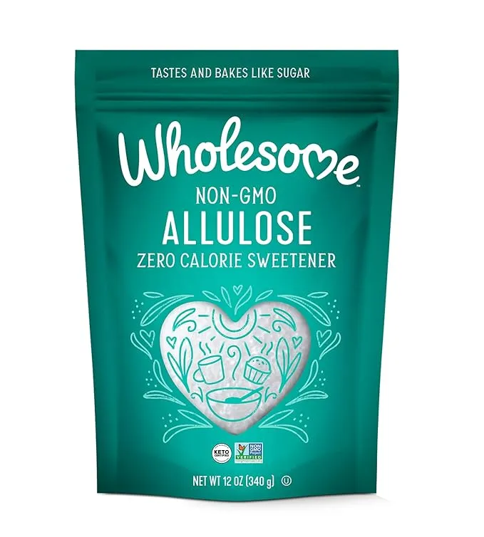 Wholesome Sweeteners, Allulose, Zero Calorie Sweetener, 12 oz (340 g)