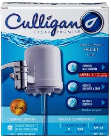 Culligan Faucet Mount Water Filter FM-15A