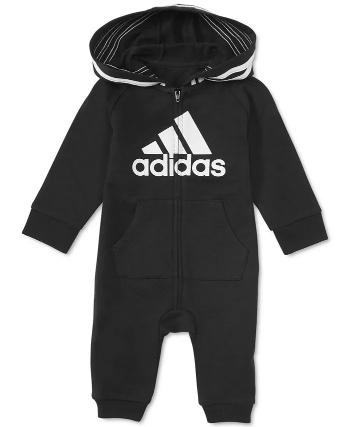 Baby Boys or Baby Girls Logo Full Zip Hooded Coverall
      
          Baby Boys or Baby Girls Logo Full Zip Hooded Coverall