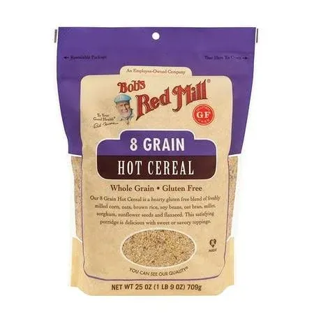 Bob's Red Mill 8 Grain Hot Cereal Gluten Free 25 oz