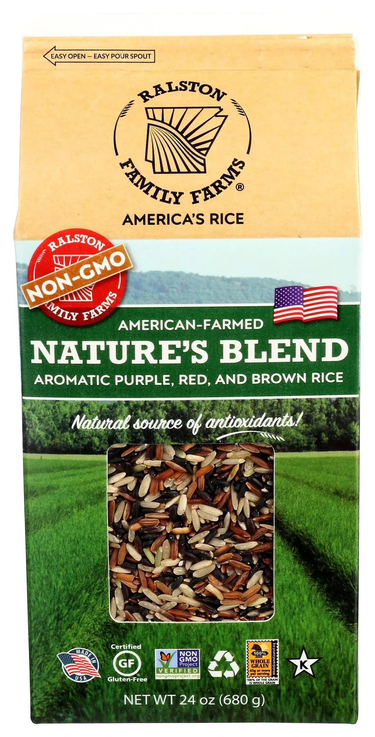 Ralston Family Farms Rice, Nature's Blend - 24 oz