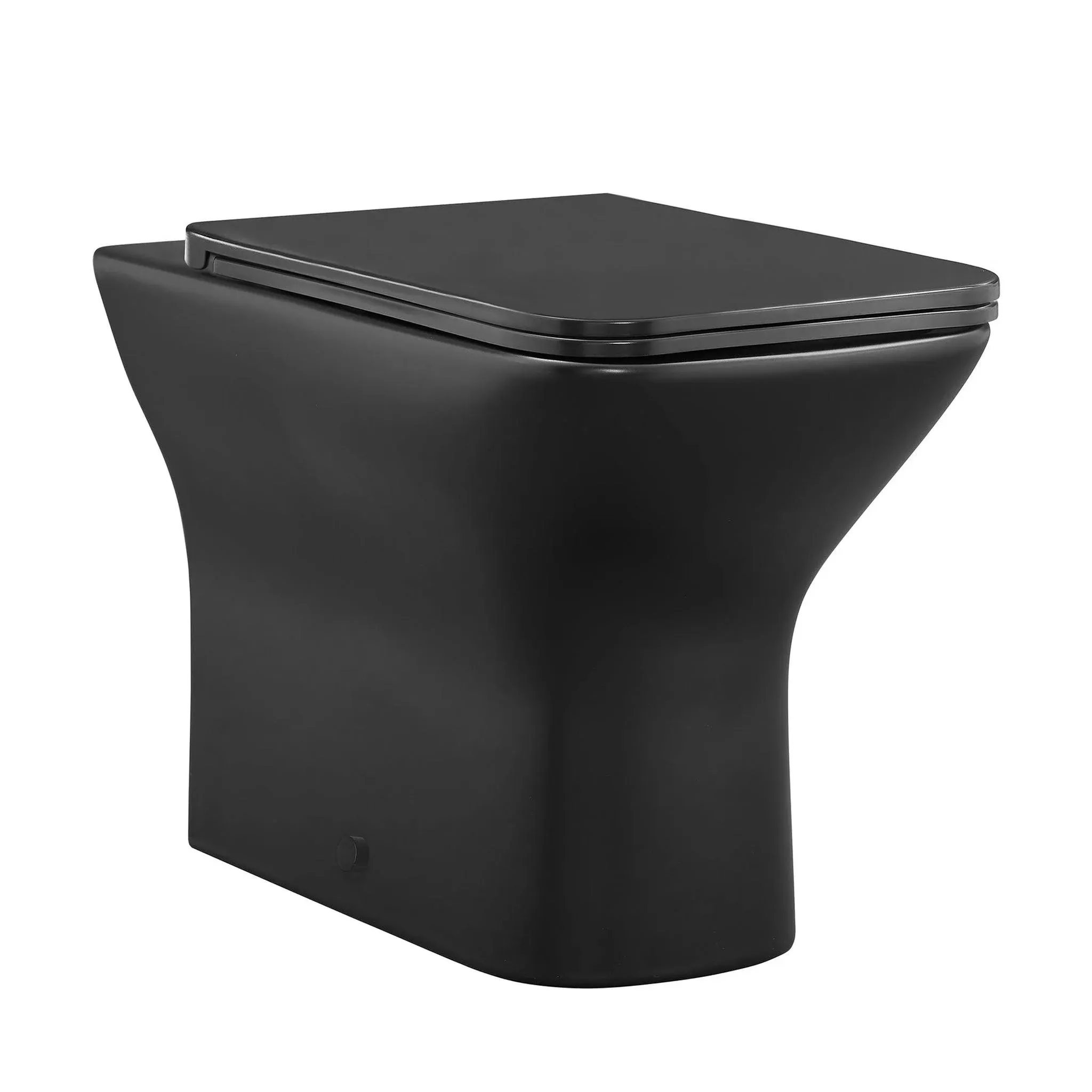 Swiss Madison Carre Back-To-Wall Square Toilet Bowl SM-WT530