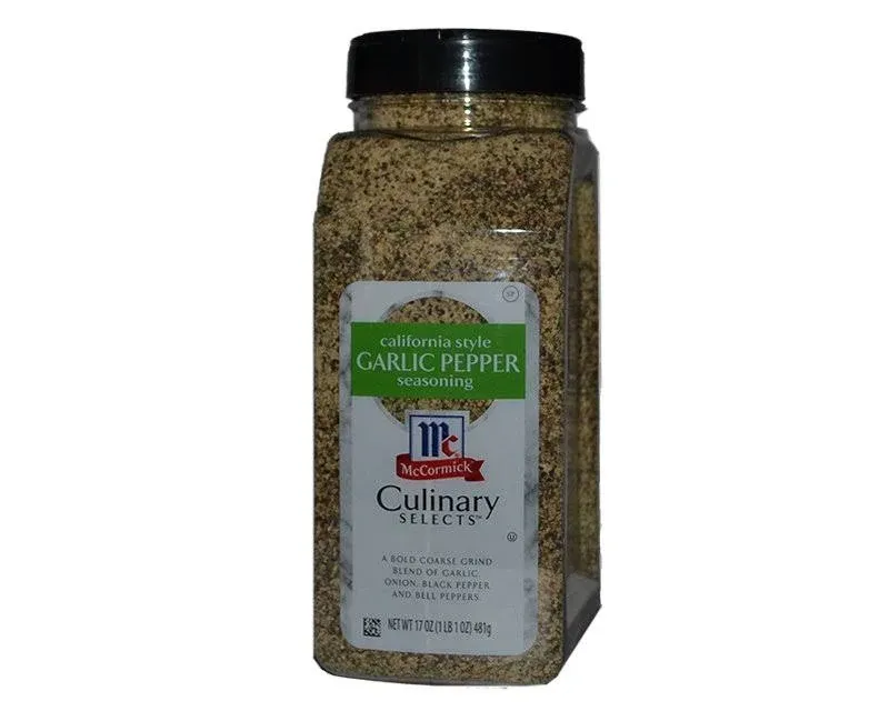 Mccormick Garlic Pepper, California Style - 17 oz