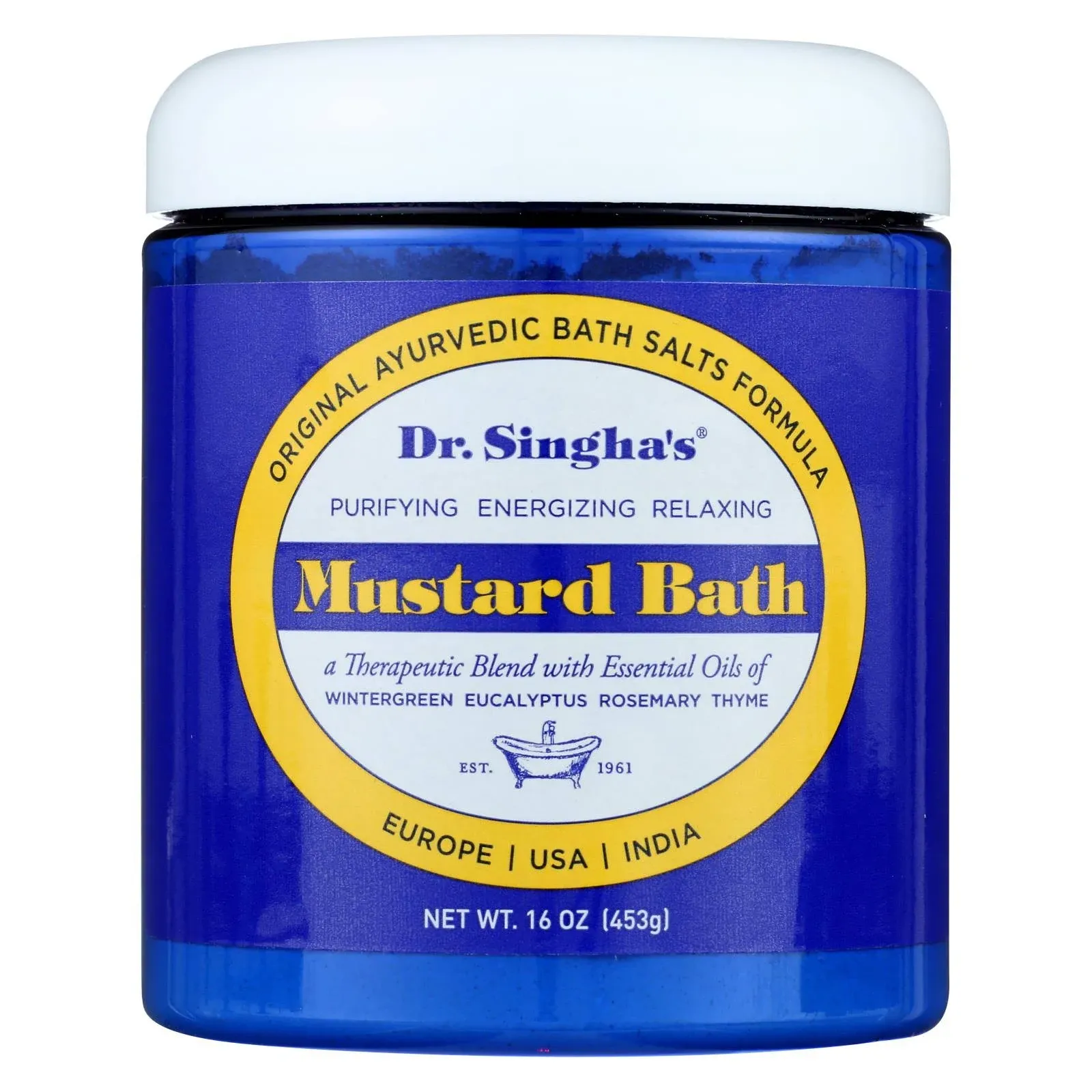 Mustard Bath  16 Oz By Dr. Singhas Mustard Bath