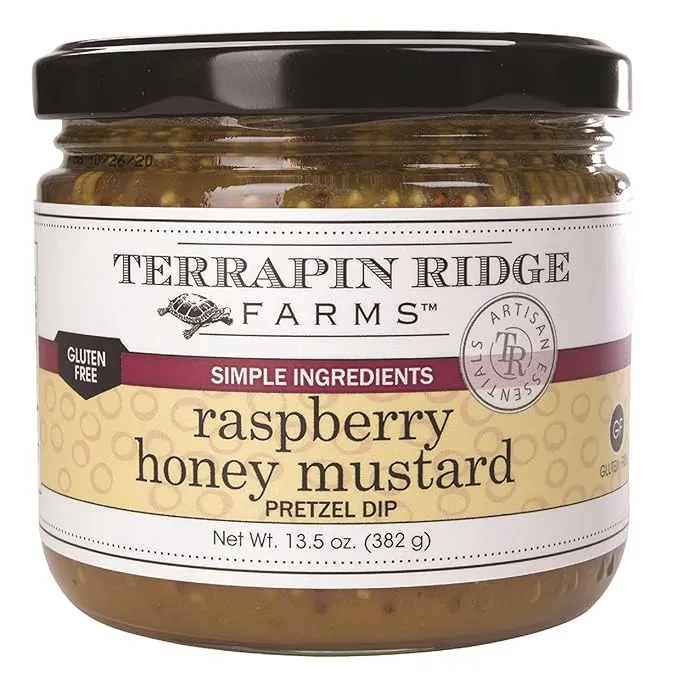 Terrapin Ridge Farms Raspberry Honey Mustard Pretzel Dip, 3-Pack 13.5 Ounce Jars