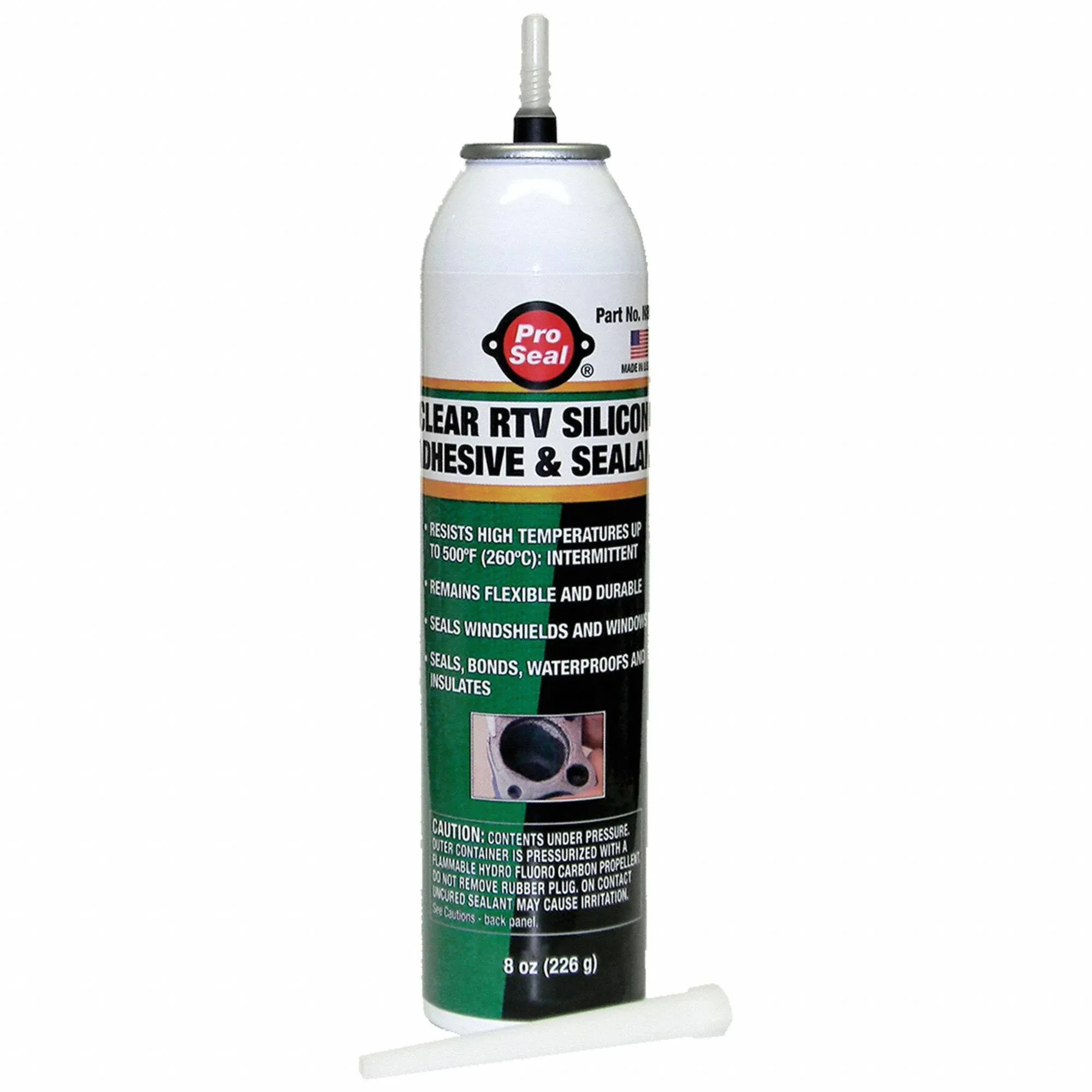 RTV Silicone Instant Gasket Black 8 oz. fits Fluids/Chemicals/Oil/Additives Silicone Sealant &amp; Threadlock 