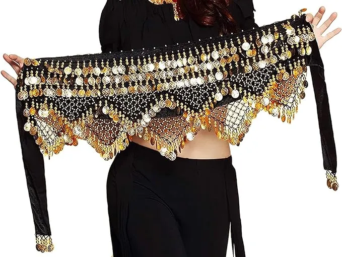 Belly Dance Hip Scarf for Women S/M/L/XL