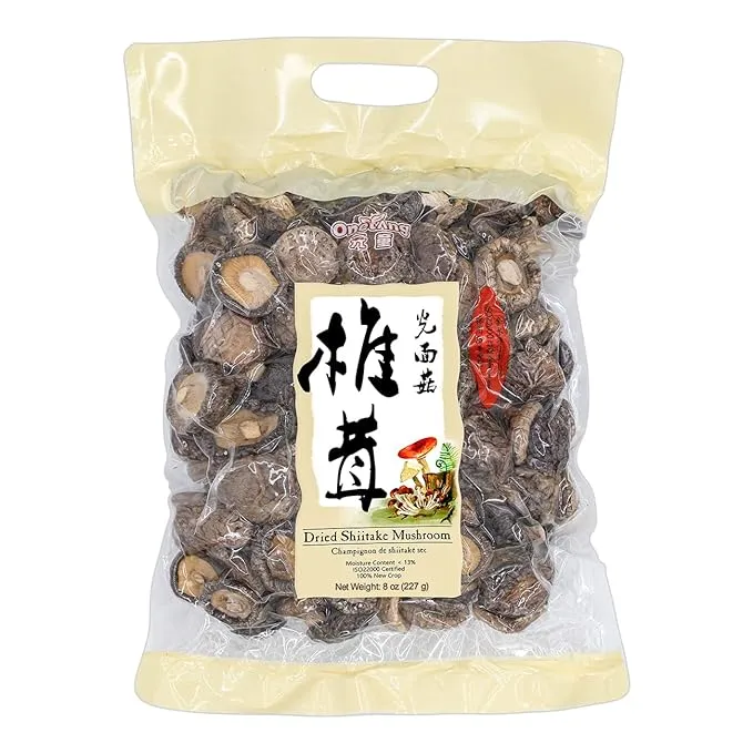 Dried Shiitake Mushroom, Rehydrate Quickly, Soft Texture, Fresh Flavor, Steml...