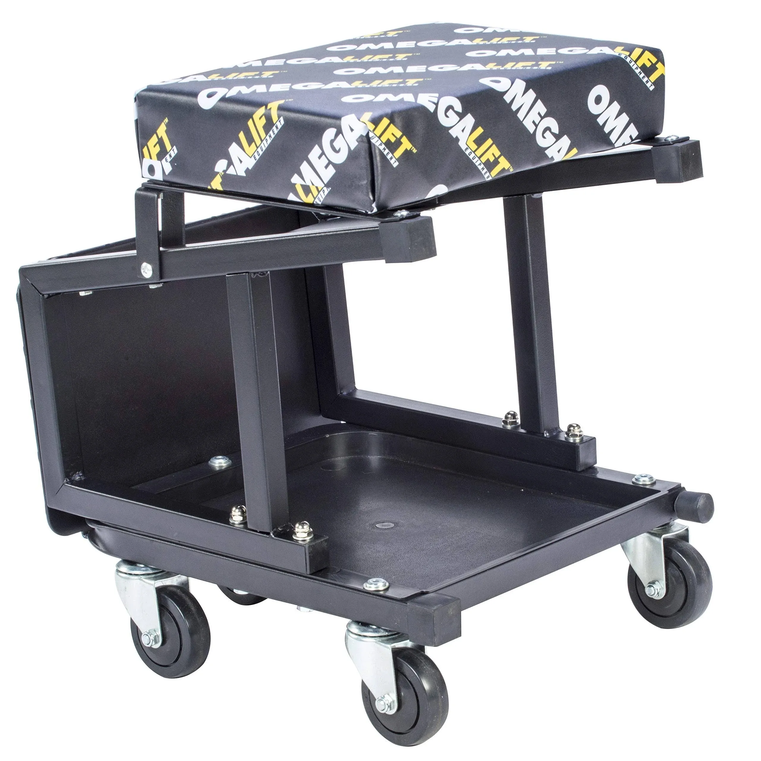 Omega 2-N-1 Mechanics Creeper Seat/Step Stool