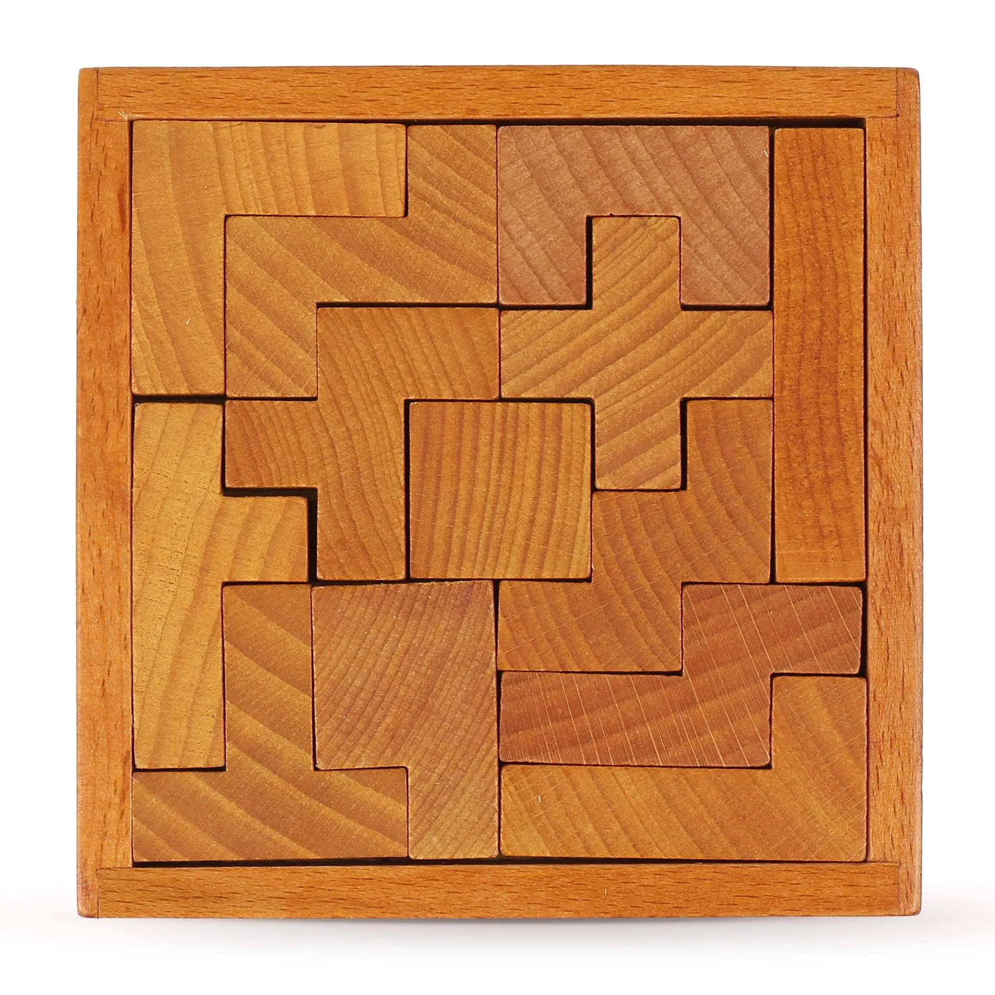 Wooden Brain Teaser Puzzles for Kids Children & Adults. New Level of Challenge ...