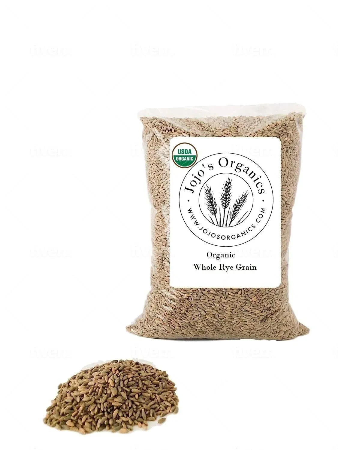 Jo Jo's Organics Rye Berries | 5 lbs