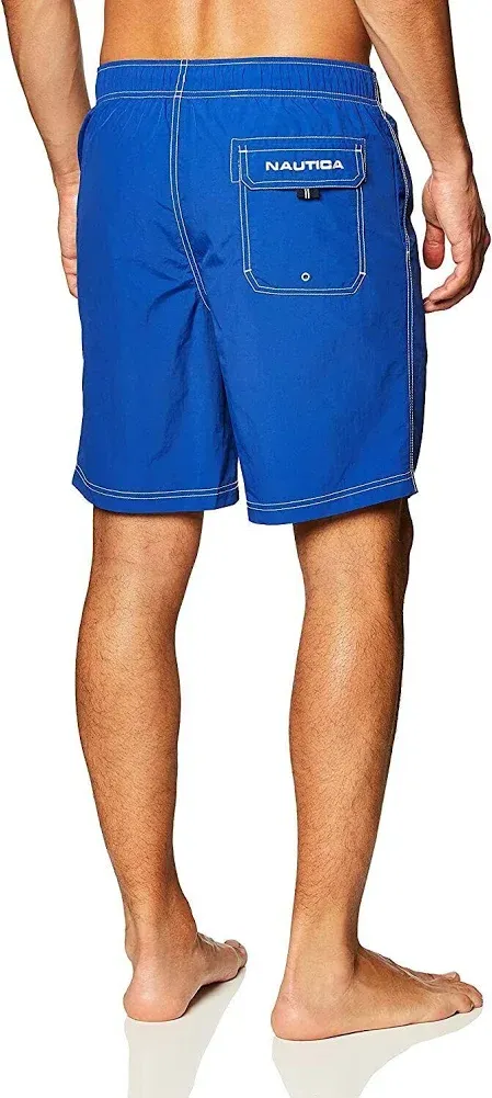 Nautica Men's Quick Dry Nylon Swim Trunks