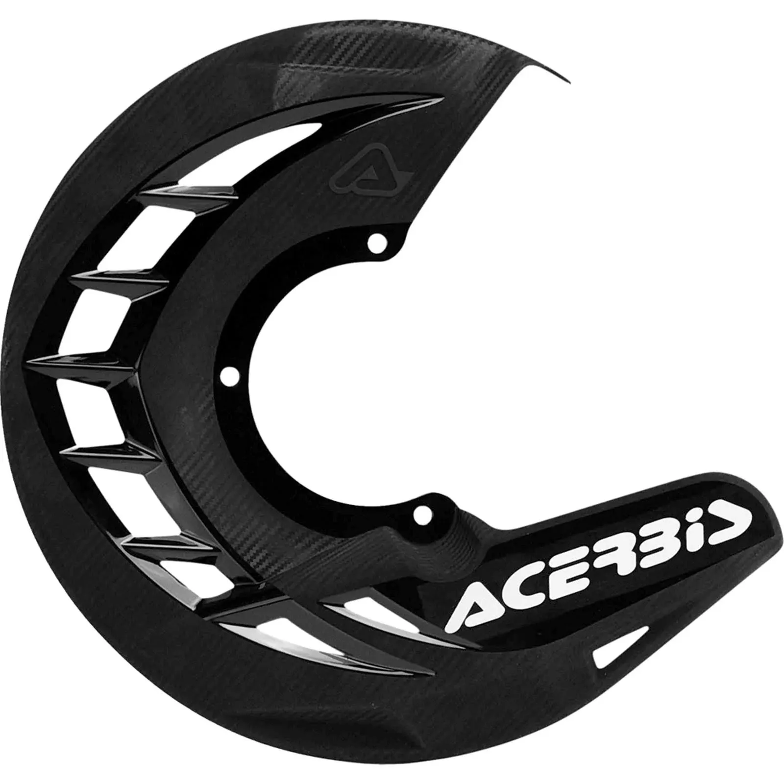 Black X-Brake Front Disc Cover