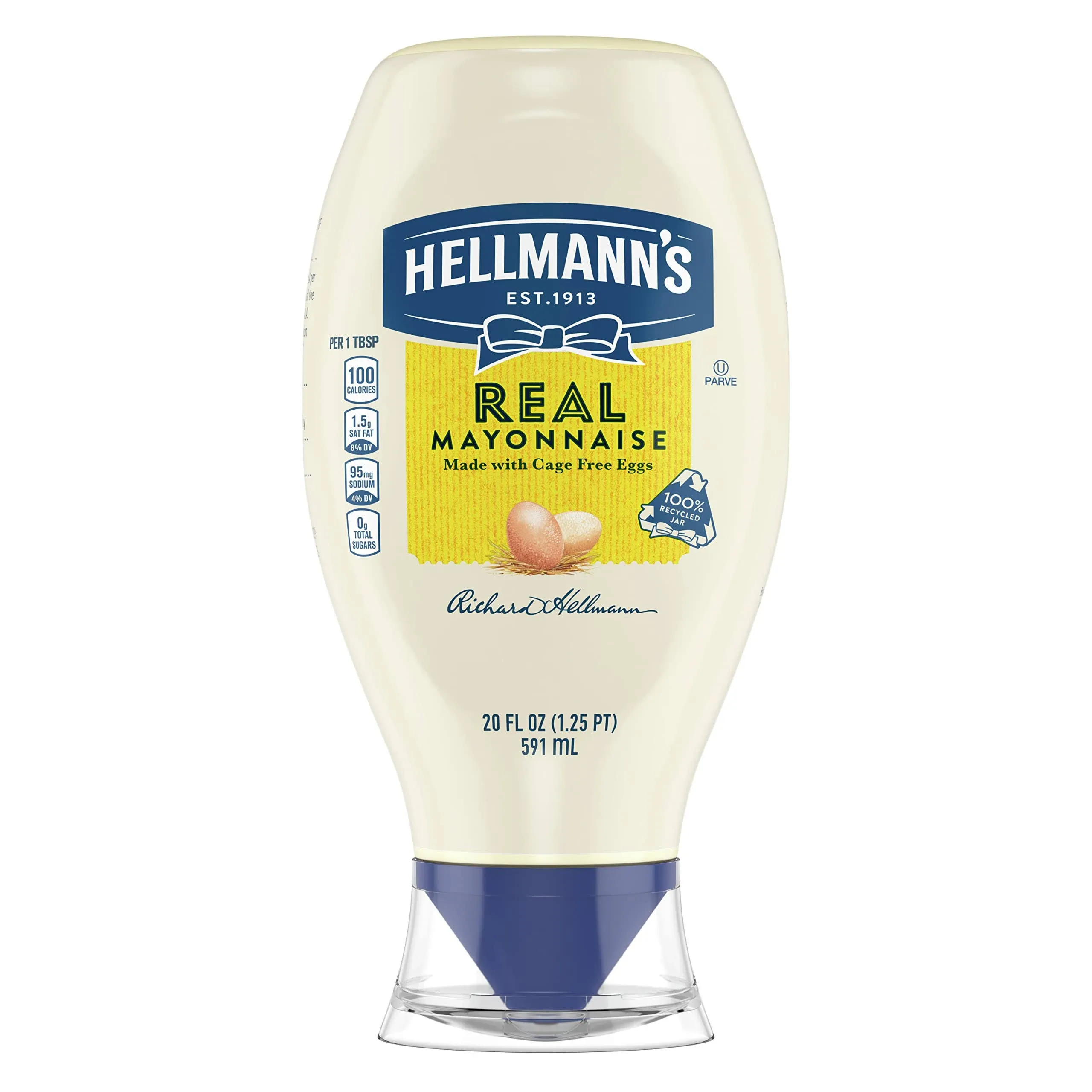 Hellmann's Real Mayonnaise Squeeze 20 oz