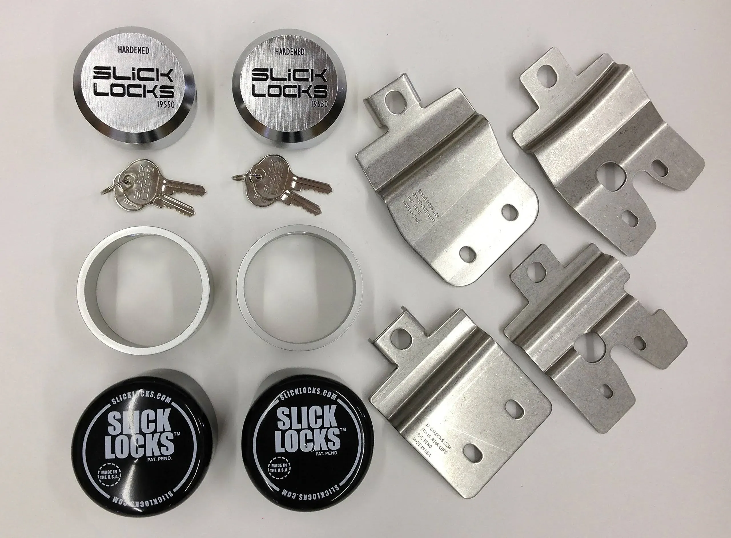 Slick Lock 97+ Chevy GMC Swing Door Lock Kit ‎GM-FVK-1-TK