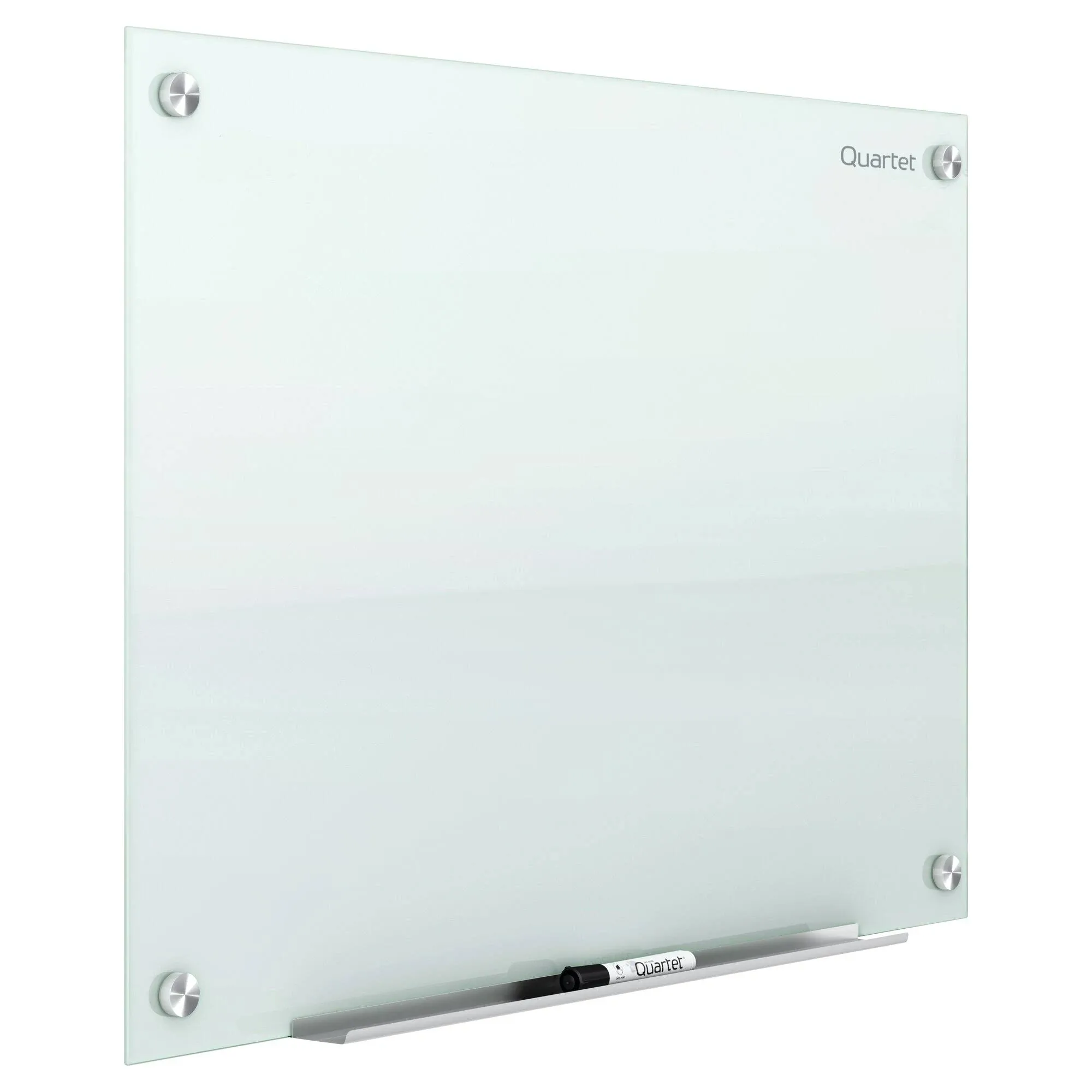 Quartet Infinity Magnetic Glass Marker Board, 96" x 48" - White