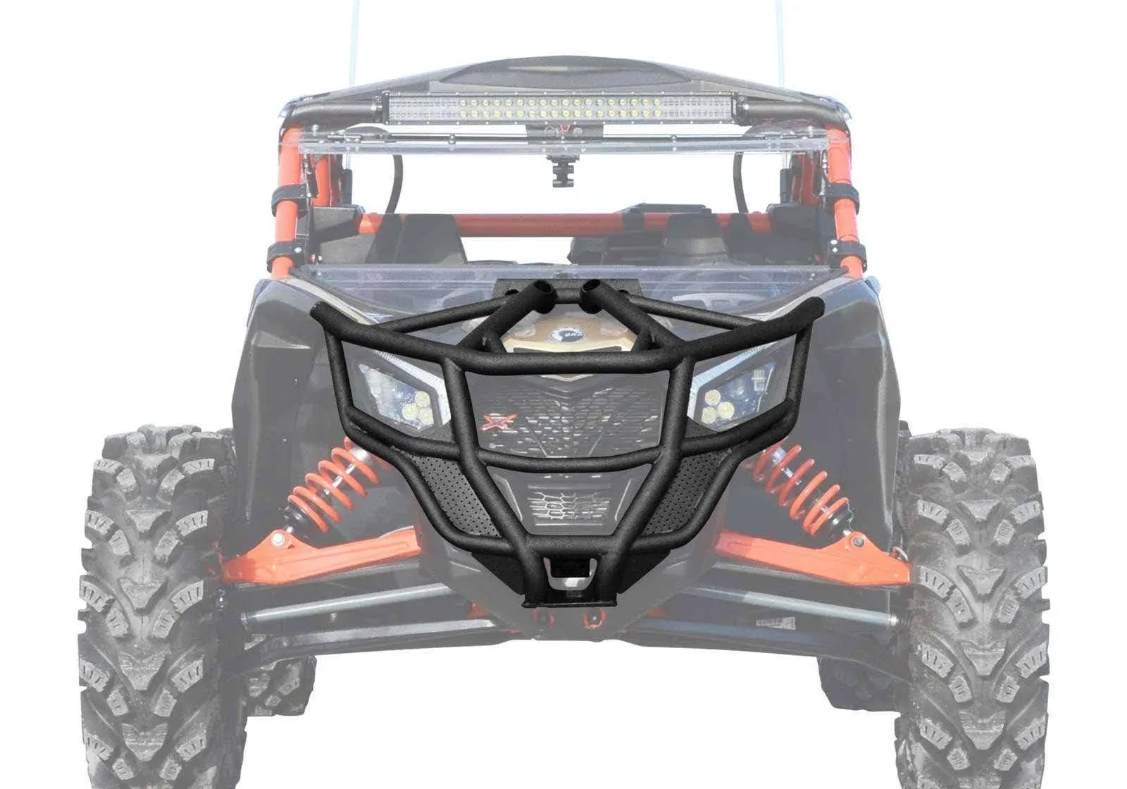 Super ATV Black Front Bumper Can-Am Maverick X3 2017-2021