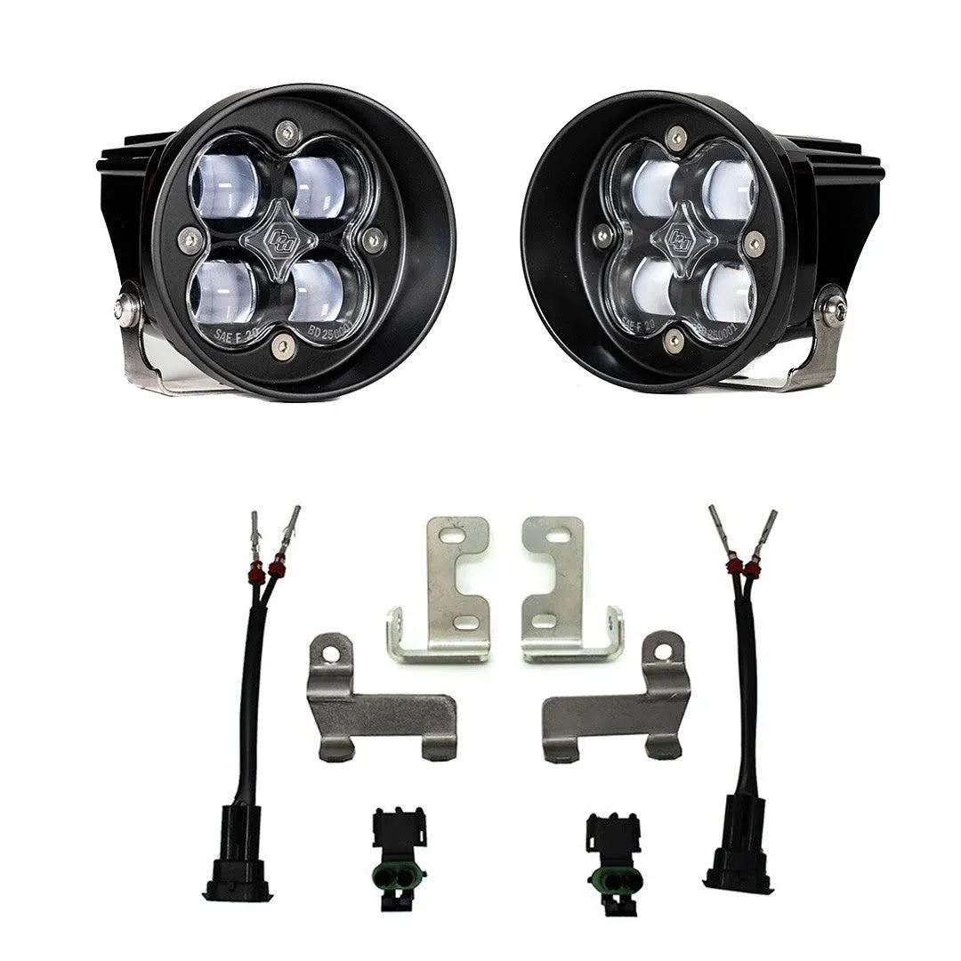 Baja Designs 12-21 Toyota Tacoma/Tundra/4Runner Squadron-R Fog Pocket Light Kit ...